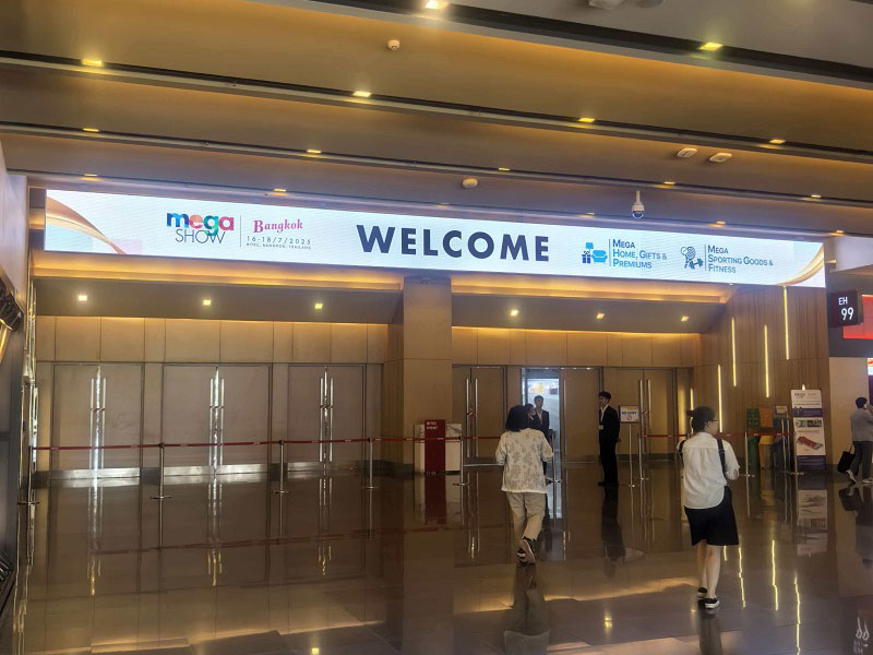 QINGDAO RGS glänzt auf der Thailand Mega Show 2025 mit Brightness Tragetaschen und Verpackungsprodukten