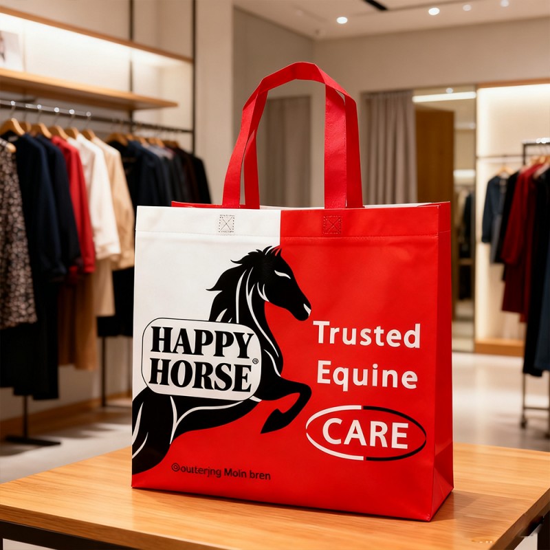 BOPP-Geschenktasche aus laminiertem Vliesstoff