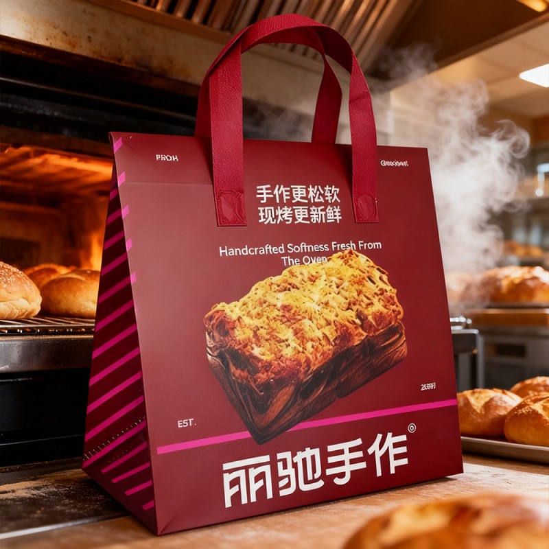 BOPP laminierte PP-Vlies-isolierte Tragetasche zum Mitnehmen