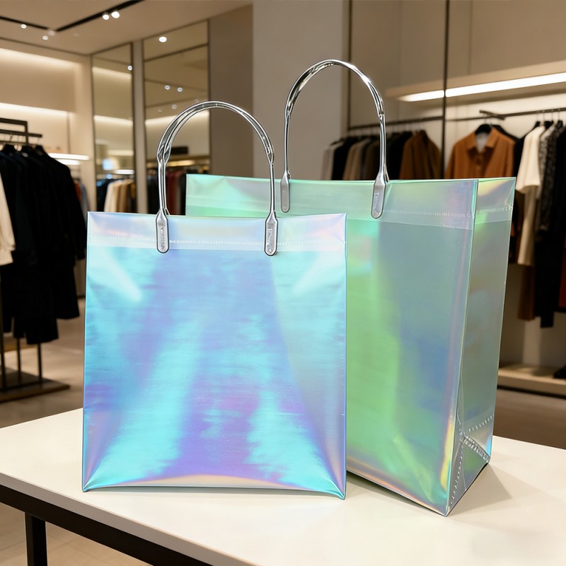 Laminierte Geschenk-Tragetasche aus PET und PE