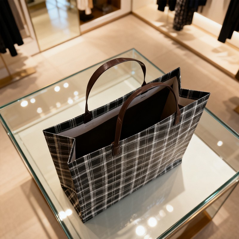 Laminierte Geschenk-Tragetasche aus PP und Pe