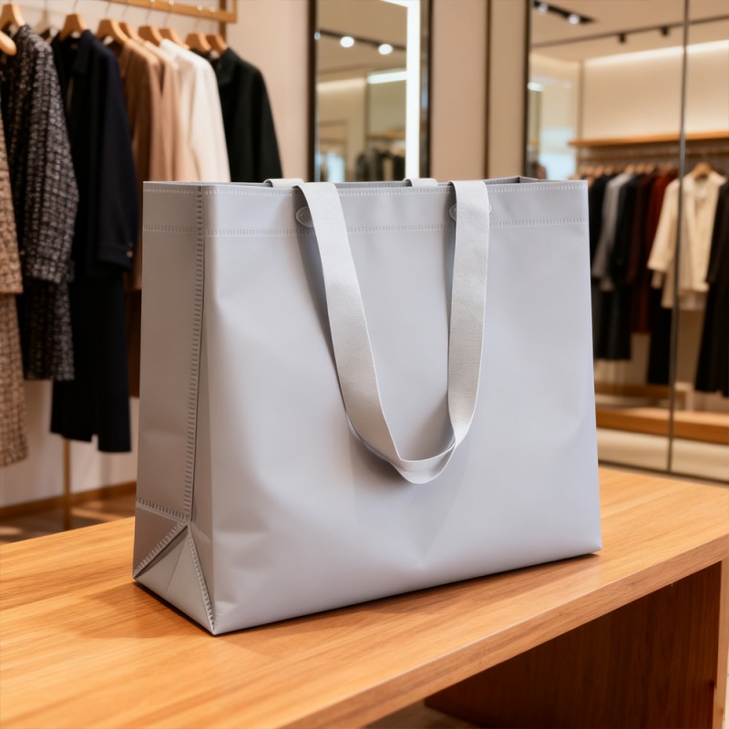 Geschenk-Einkaufstasche aus PP-laminiertem Kraftpapier