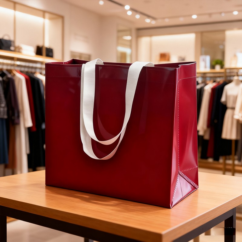 PP-laminierte Kraftpapier-Tüten zum Mitnehmen