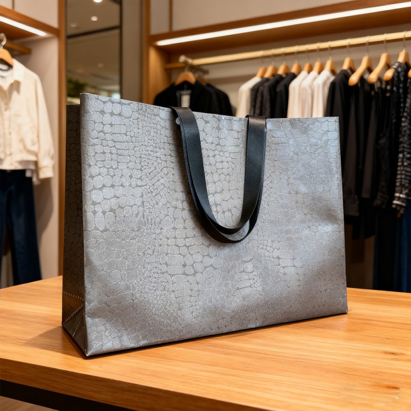 Mit VCM-Folie laminierte Geschenk-Tragetasche